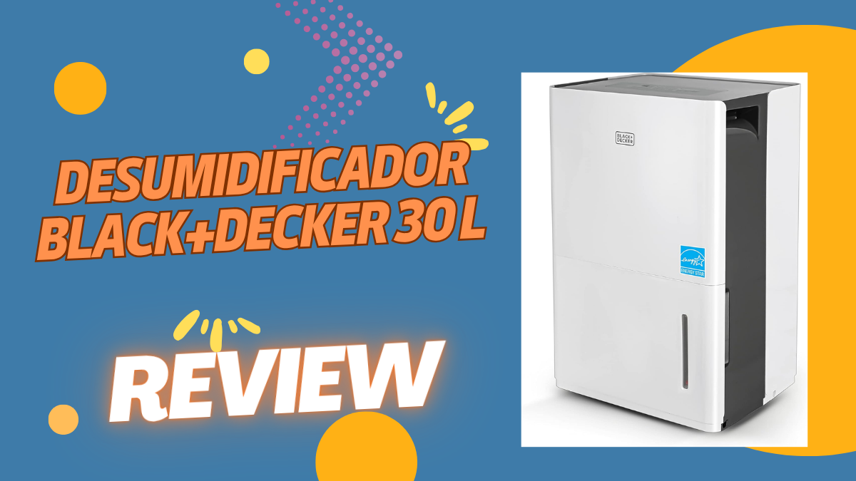 Desumidificador Black+Decker 30 Litros