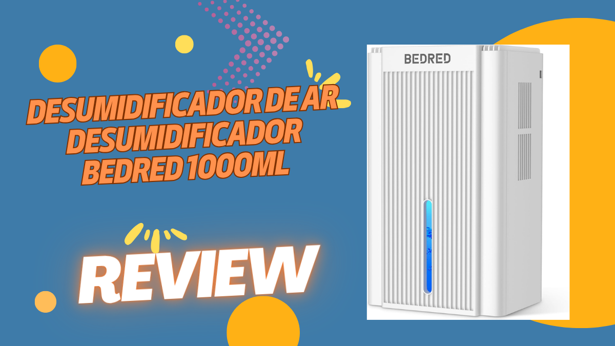 Desumidificador de Ar Desumidificador Bedred 1000ml